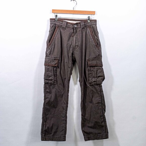 Levis Twill Army Paratrooper Cargo Pants 29 x 30 Y2K Streetwear Skate - Picture 1 of 8